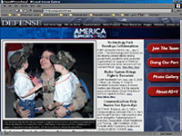 DoD.mil/AmericaSupportsYou/ (DoD grassroots campaign portal) June 2004