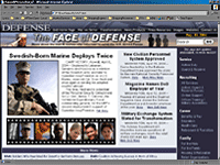 DoD.mil/FaceOfDefense/ (DoD news portal) May 2004