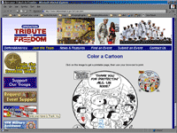 Operation Tribute to Freedom Website (National Campaign WebSite) June 2003