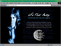 Life Flies Away: A The Life of Nick Drake (music tribute site COMING SOON)